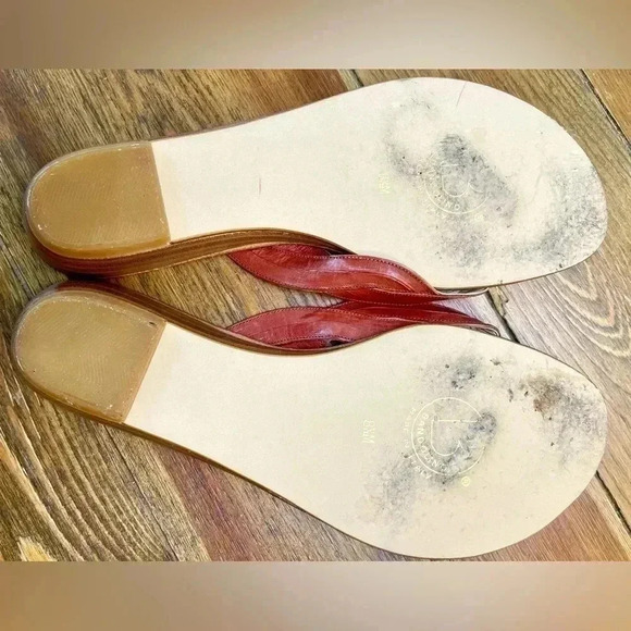 Bandolino Leather Slides | Thong Sandals | Women’s 8.5 - Picture 5 of 5